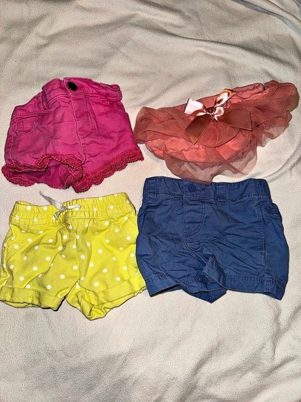 Bundle of 4 Baby Shorts